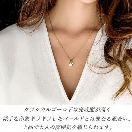 ハワイアンジュエリー ネックレス スクロール 2way 金属アレルギー対応 キュービックジルコニア CZ サージカルステンレス メンズ レディース シルバー gps81225
