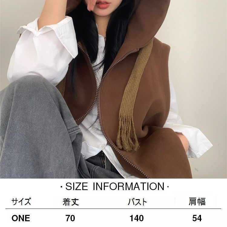 archivio ✴︎ フードベスト　36サイズ　美品 美品】bebe reduction フード付きベスト 60-90 - メルカリ