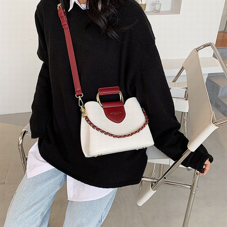 2WAY ハンドバッグ ショルダーバッグ ファスナー ミニバッグ 2WAY ハンドバッグ ショルダーバッグ ファスナー ミニバッグ