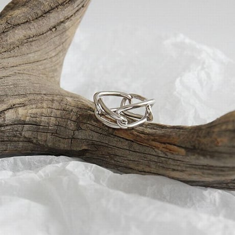 【シルバーアクセサリー】シンプル チェーンデザイン リング 指輪 シルバー925 メンズ レディース ペア #11 #13 #19 kgf0502 (DCT-583041422169)