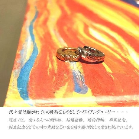 【片耳用】ハワイアンジュエリー ピアス メンズ レディース ペア キュービックジルコニア フープ ステンレス 金属アレルギー対応 K14 インスタ (ges8205)