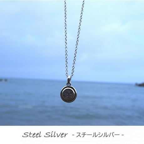 ハワイアンジュエリー ネックレス メンズ レディース 刻印可能商品 スクロール コイン 波 金属アレルギー対応 ハワジュ サージカル ステンレス PVD インスタ gps81208