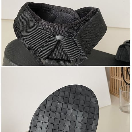 スポーツサンダル マジックテープ 22.5cm 23.0cm 23.5cm 24.0cm 24.5cm 25.0cm 韓国ファッション レディース スポサン 厚底 DTC-614035432908