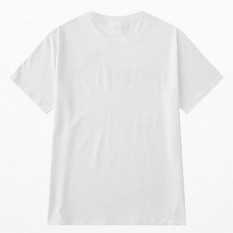 ユニセックス Tシャツ 半袖 ラウンドネック 英字 ワンポイント プリント オーバーサイズ 韓国ファッション メンズ レディース ストリートファッション DTC-589201953298