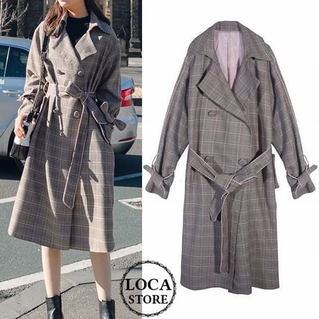 チェック柄コート | STORES チェック柄コート | STORES