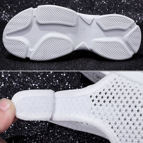 スポーツサンダル メッシュ ダットソール スポサン 5cm 韓国ファッション レディース サンダル 通気性 マジックテープ フラットサンダル 厚底サンダル 厚底 591994950776