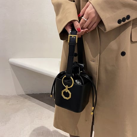 BOX型バッグ 巾着バッグ 2wayバッグ ショルダーバッグ ハンドバッグ バケットバッグ ミニバッグ 肩掛け 斜め掛け 鞄 レトロ 韓国ファッション レディース DTC-655093873976