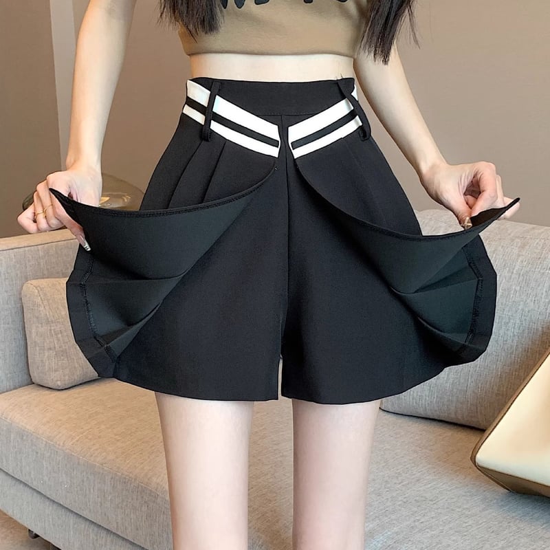 ブリーフィング　ラップスカート風ショートパンツ WOMEN'S SUMMER WRAP SHORT PANTS（ウイメンズサマーラップ