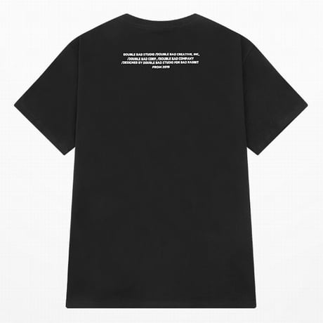 ユニセックス Tシャツ 半袖 うさぎ スケルトン プリント オーバーサイズ 大きめ カジュアル 韓国ファッション メンズ レディース 韓国ストリートファッション DTC-641627202982
