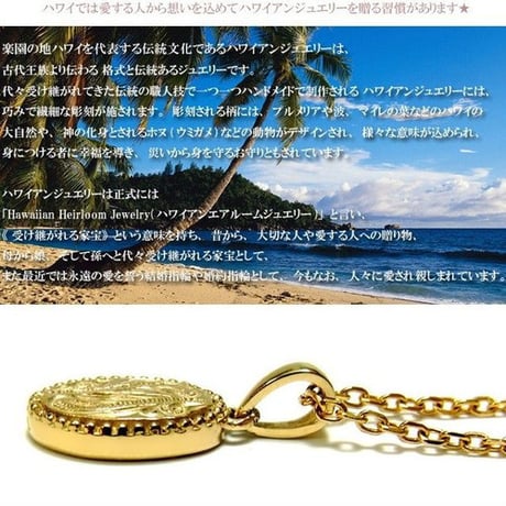 【ハワイアンジュエリー / HawaiianJewelry】 ペンダント/ネックレス クラシックネックレス レディース (gps8971)