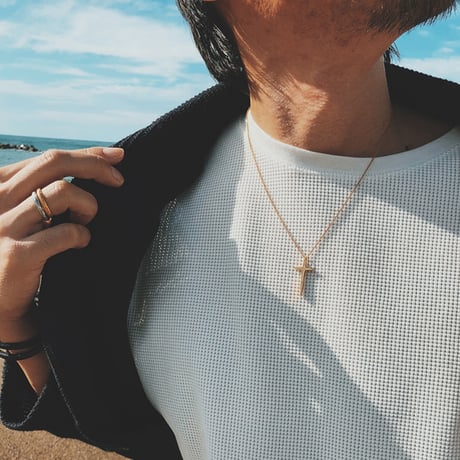 【HAWAIIANJEWELRY / ハワイアンジュエリー】 ネックレス クロス ペンダント メンズ レディース 金属アレルギー対応 サージカル ステンレス インスタ (gps81165)