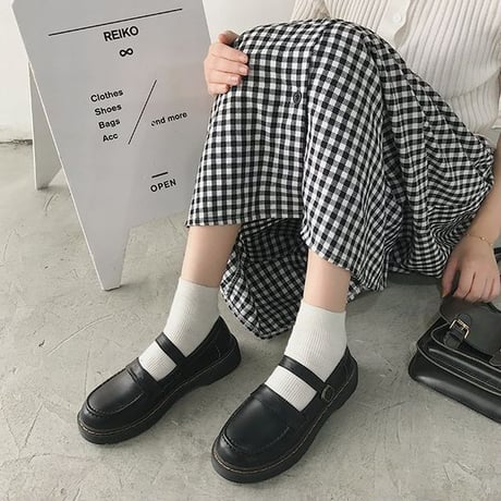 ローファー 22.5～24.5cm 取り外し可能 リボン ベルト ストラップ 靴 フラットシューズ ローヒール 歩きやすい 韓国ファッション レディース かわいい DTC-625604002955