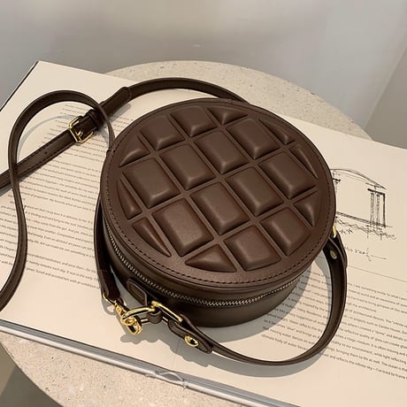 サークルバッグ ショルダーバッグ ハンドバッグ 丸型 ミニバッグ サブバッグ 肩掛け 斜め掛け かわいい シンプル レトロ DTC-638271097114