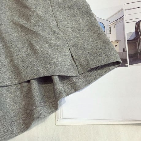 Tシャツワンピース レースアップ バックリボン ゆったり ルーズ チュニック 半袖 レトロ 韓国ファッション レディース 大人可愛い ガーリー DCT-556806546749