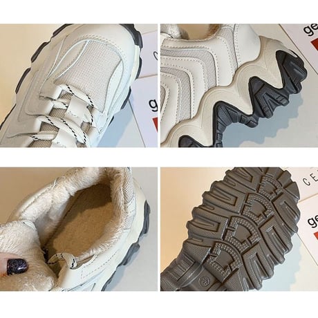 ダットスニーカー レースアップ ヒール6cm 厚底 22.5～25.0cm 韓国ファッション レディース 厚底スニーカー 歩きやすい スポーツ かわいい ガーリー 612789956033