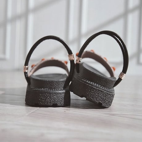 レディース 厚底 2WAYストラップ サンダル プラットフォーム フラットサンダル 厚底サンダル 歩きやすい 疲れない フェミニン (DCT-571496643633)