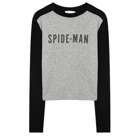 クロップド丈 Tシャツ 長袖 ロンT 英字プリント トップス レトロ 韓国ファッション レディース 大人可愛い ガーリー カジュアル ストリート系ファッション DTC-667747855650