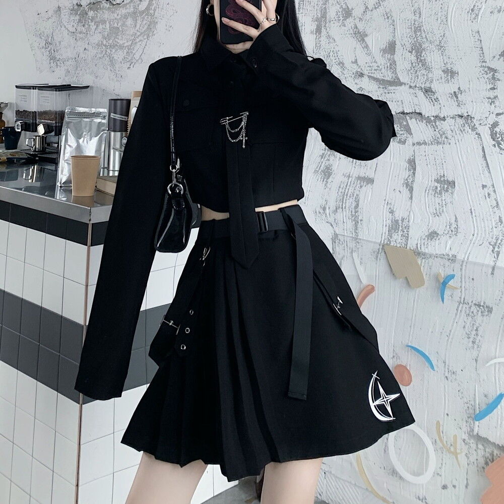 【韓国発】ベルト付きボタンミニセットアップ fit=scale-down,w=1200