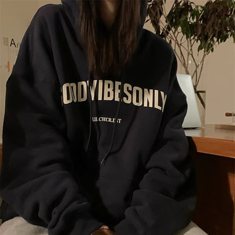 プルオーバー パーカー 裏起毛 プラスベルベット トップス オーバーサイズ レトロ 韓国ファッション レディース ガーリー カジュアル ストリート系 DTC-661434492986