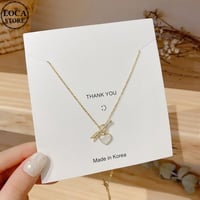 ハートネックレス キューピッドの矢 アロー ネックレス チェーン付き ハート  金属アレルギー対応 アクセサリー チタンスチール 韓国アクセサリー 韓国ファッション DTC-628030515752
