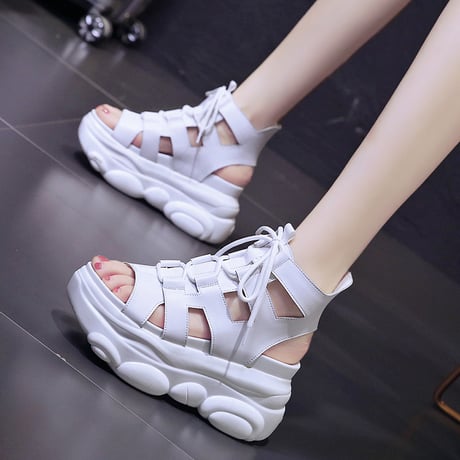 【2カラー】 グルカサンダル 厚底 22.0～24.5cm サンダル スポサン スポーツサンダル 厚底サンダル カジュアル トレンド 韓国ファッション レディース DTC-622433914111