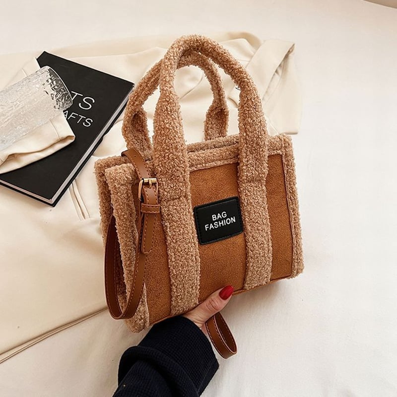 2wayバッグ ボアバッグ ショルダーバッグ ハンドバッグ もこもこ