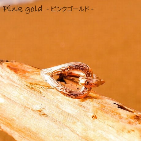 ハワイアンジュエリー リング フィッシュフック 金属アレルギー対応 指輪 スクロール 波 サージカル ステンレス メンズ レディース アクセサリー grs8940