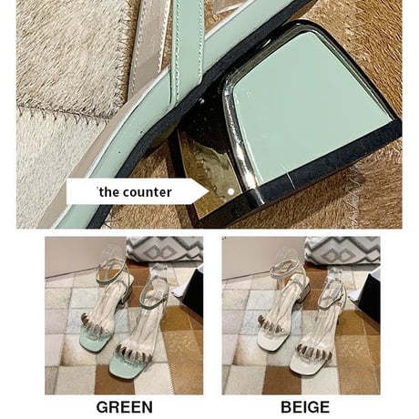 サンダル アンクルストラップ チャンキーヒール 6cm 韓国ファッション レディース ストラップ パンプス キュート 痛くない かわいい 靴 歩きやすい 615384288978