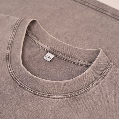 ユニセックス ヴィンテージ風 tシャツ ウォッシュ加工 オーバーサイズ ドロップショルダー ルーズ 無地 レトロ カジュアル ストリート系男子 ストリート系女子 DTCA-786974473888