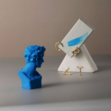 ピアス アルファベット A～Z イニシャル ゴールド 韓国アクセサリー キラキラ 合金 シルバー925 アクセサリー DTC-613509861164