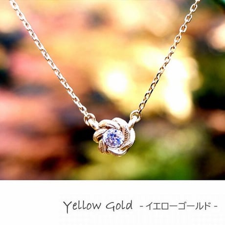 ハワイアンジュエリー ネックレス フラワー 花 金属アレルギー対応 1粒 石 キュービックジルコニア スクロール 波 ペンダント メンズ レディース サージカルステンレス インスタ gns8195