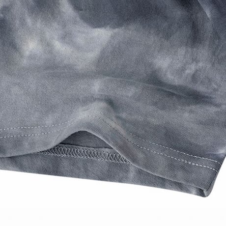 ユニセックス Tシャツ 半袖 タイダイ柄 オーバーサイズ ゆったり 大きめ カジュアル 韓国ファッション メンズ レディース 韓国ストリートファッション DTC-620776035169