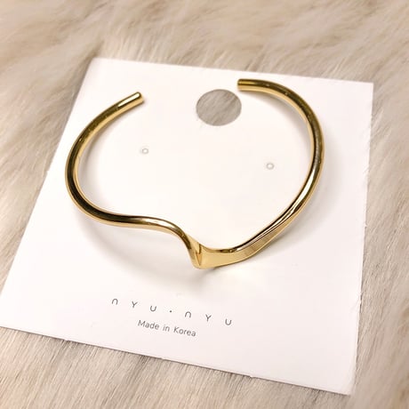 ブレスレット バングル  波 ウェーブ シンプル アクセサリー レディース シンプル ジュエリー DTCA-623732210060