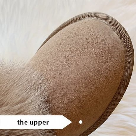 ウサギの耳付き ムートンブーツ 22.5～25.0cm 韓国ファッション レディース ファーブーツ 防寒 もこもこ 履きやすい カジュアル 631262892415