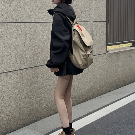 ユニセックス 男女兼用 マウンテンパーカー フード付きジャケット ライトアウター ウインドブレーカー オーバーサイ カジュアル 韓国ファッション DTC-682565958551