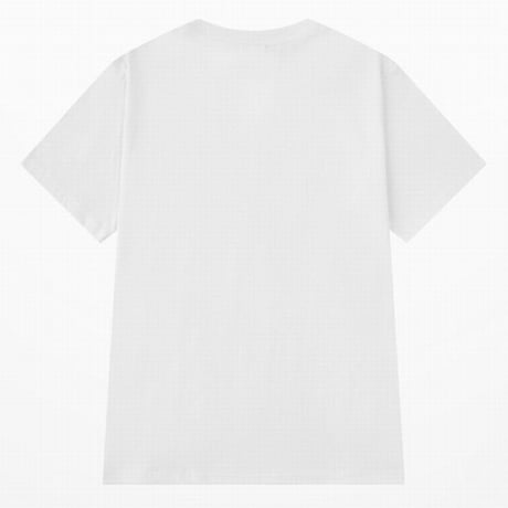 ユニセックス Tシャツ 半袖 クマ ベアー プリント クルーネック オーバーサイズ 韓国ファッション メンズ レディース カジュアル ストリート系ファッション DTC-665764460779