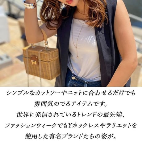 ハワイアンジュエリー ネックレス 金属アレルギー対応 Y字ネックレス 玉 チェーン付き スクロール 波 アクセサリー レディース ステンレス シルバー ゴールド ピンクゴールド gns8232