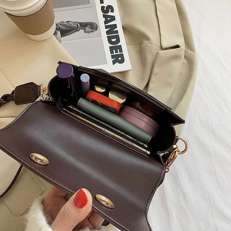 アナイ ◇セミサークルショルダーBAG  オフホワイト セミサークル ショルダーバッグ ミニバッグ クロスボディ サブバッグ