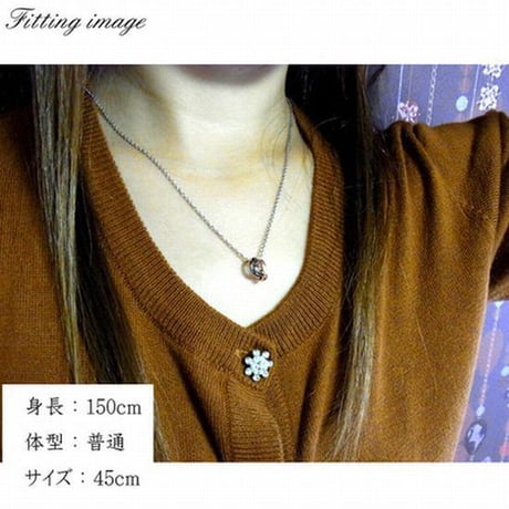 【ハワイアンジュエリー / HawaiianJewelry】 ネックレス/ネックレス プルメリア スクロール ホヌ ダブルリング 2リング (gps8724)