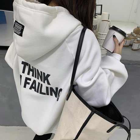 パーカー 3色 グレー ピンク ホワイト プラスベルベット ルーズ 韓国ファッション レディース 大人可愛い かわいい ガーリー 634030164430