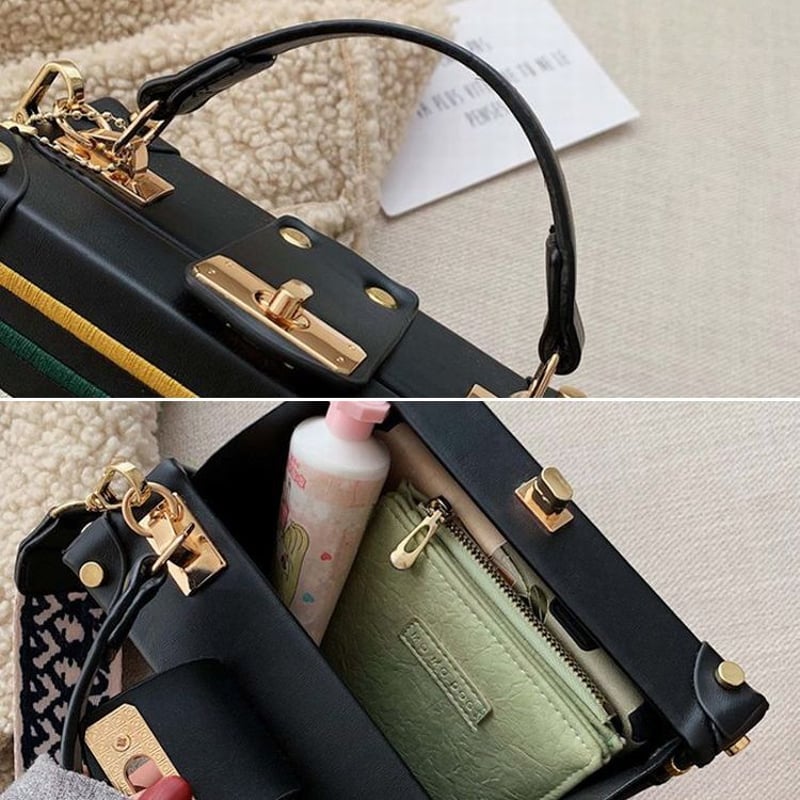 2WAY ボックスバッグ ハンドバッグ ショルダーバッグ ミニバッグ 2WAY ボックスバッグ ハンドバッグ ショルダーバッグ ミニバッグ