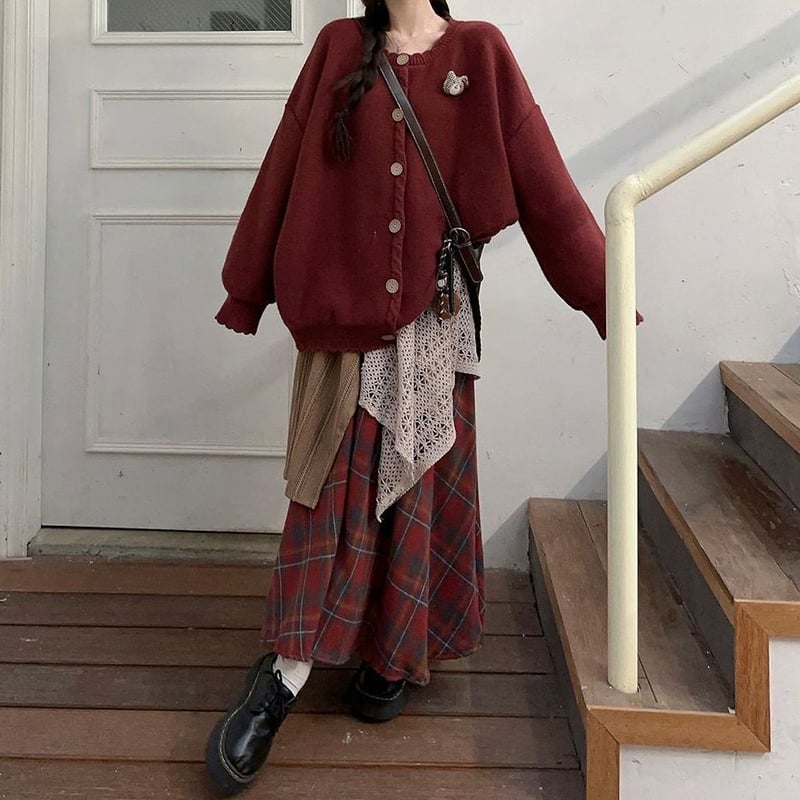 soor ベージュチェック カーディガン スカート 靴下セット 楽天市場】チェックスカート / 春CUBE SUGAR インド ミックスチェック