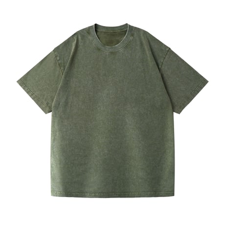 ユニセックス ヴィンテージ風 tシャツ ウォッシュ加工 オーバーサイズ ドロップショルダー ルーズ 無地 レトロ カジュアル ストリート系男子 ストリート系女子 DTCA-786974473888