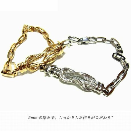 ハワイアンジュエリー バングル ブレスレット イエローゴールド スチールシルバー インスタ メンズ レディース ペア (gbs8137)
