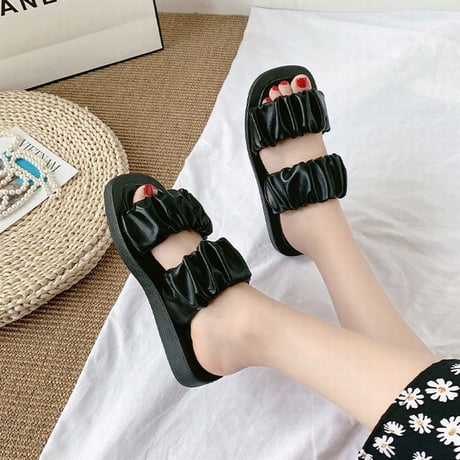 フラットサンダル ぺたんこ スリッパ コンフォートサンダル 韓国ファッション レディース サンダル キュート 痛くない かわいい 歩きやすい 618715024796