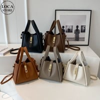2wayバッグ ショルダーバッグ ハンドバッグ ミニバッグ PUレザー 肩掛け 斜め掛け スクエアバッグ バッグ シンプル 鞄 レトロ 韓国ファッション レディース DTCA-743866711201