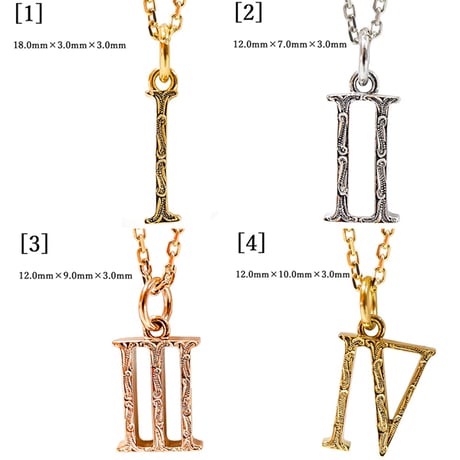 ハワイアンジュエリー ネックレス 金属アレルギー対応 ローマ数字 ラッキーナンバー サンマーク 太陽 コイン スクロール サージカルステンレス アクセサリー インスタ gps81381