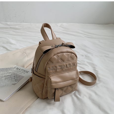 【3カラー】 バックパック ミニバッグ リュック リュックサック 刺繍 バッグ レトロ 韓国ファッション レディース 大人可愛い ガーリー カジュアル DTC-652652239063