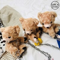 【Aタイプ】 3タイプ アニマルバッグ クマ ベアー 韓国ファッション バッグ かわいい ぬいぐるみ ショルダーバッグ ファーバッグ ミニバッグ DTC-601746414357