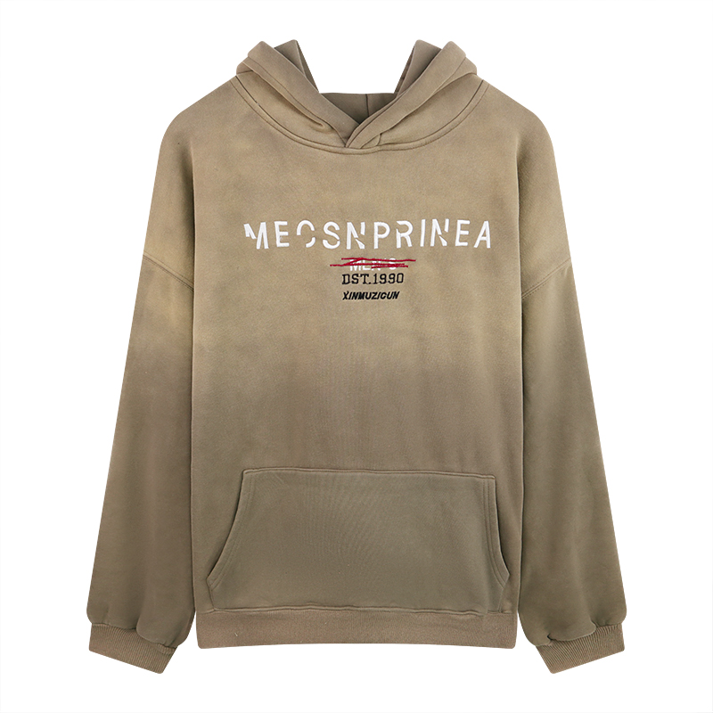 パーカー プルオーバー グラデーション オーバーサイズ スウェット